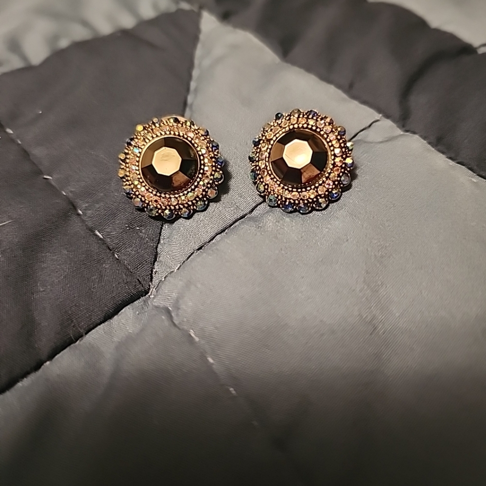Betsey Johnson Crystal Earring